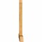 Ekena Millwork Eugene Rough Sawn Timber Gable Bracket, Western Red Cedar, 84"W x 53"H x 4"D x 6"F, 15/12 Pitch GBW084X53X0406EUG00RWR - alternate 5